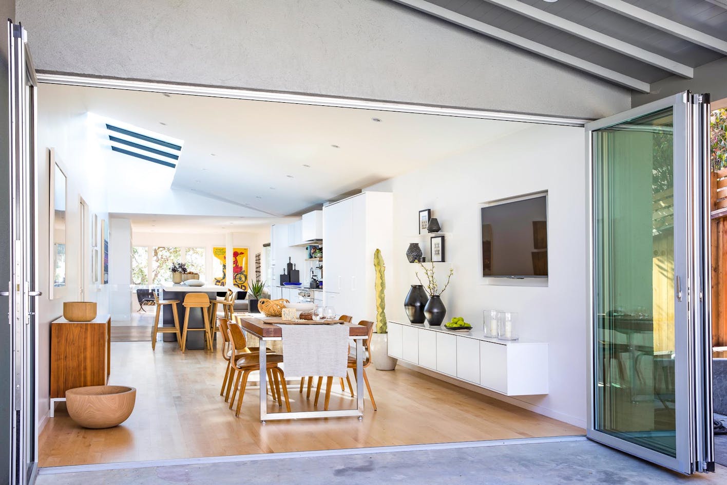remodel with retractable patio doors